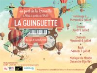 Festival de La Guinguette - Port de la Creusille. Du 4 au 8 juillet 2018 à BLOIS. Loir-et-cher.  18H30